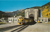 Moffat Tunnel's East Portal located in Tolland, Colorado