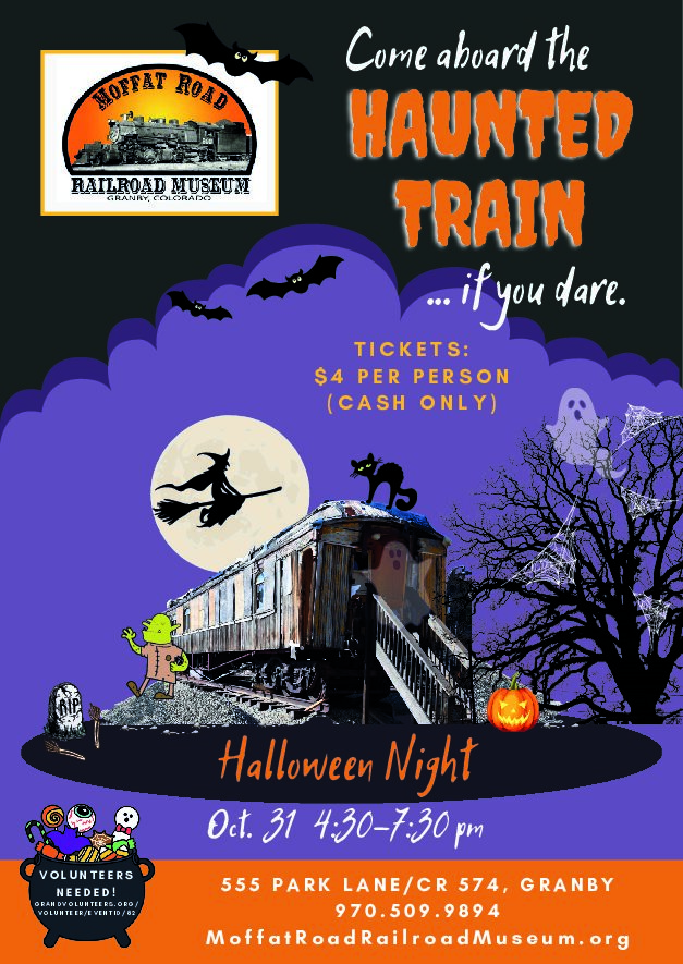 Haunted Train Halloween Event October 31