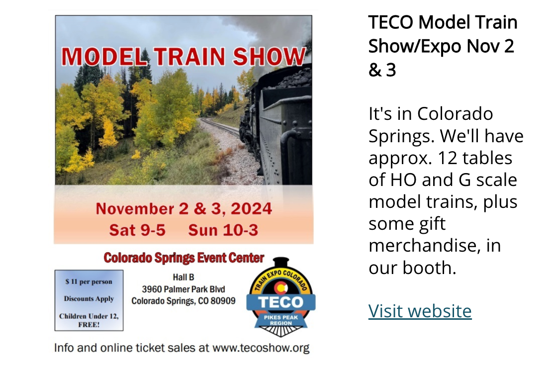 TECO model train show